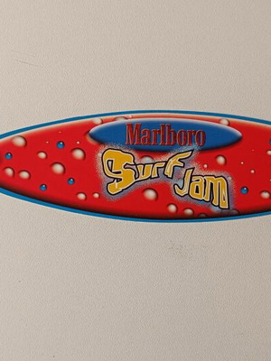 Collectible Die-Cut Flyer Marlboro "Surf Jam" like new