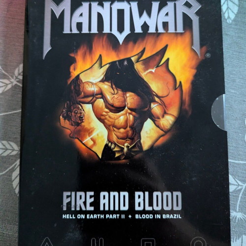 Manowar Hell on Earth Part 2 DVD like new, metal