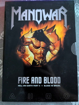 Manowar Hell on Earth Part 2 DVD like new, metal
