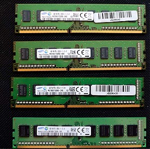 Samsung 16GB(4x4GB) 1600MHz DDR3 SDRAM Desktop