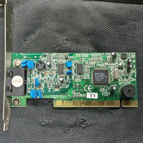 PCTEL I56psp-f30 56K V.90 PCI Data Fax Modem used