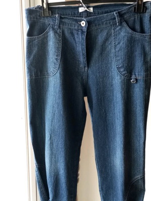 Women's Pants Style Y2K Size L New Blue