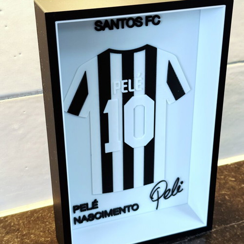Pelé Nascimento #10 Santos FC logo collectible like new