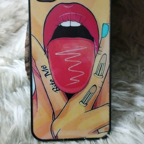 iPhone case used with button damage