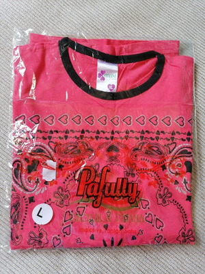Pajama top size L new, 100% cotton