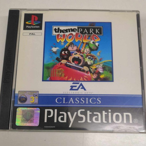 Theme Park World PlayStation 1 used, complete with booklet