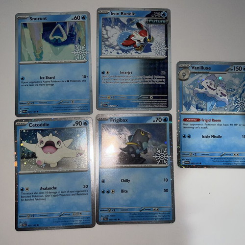 Pokemon TCG Holiday Calendar cards