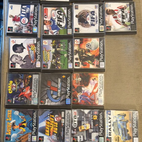 Nostalgia PS1 Pack CD and Manual with GTA2 Map like new