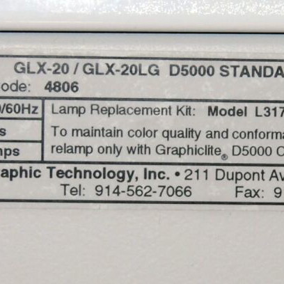 GTI GLX-20 lightbox transparency viewer like new