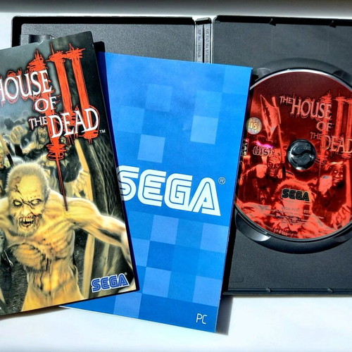 The House of the Dead 3 PC new, with manual and Sega catalog