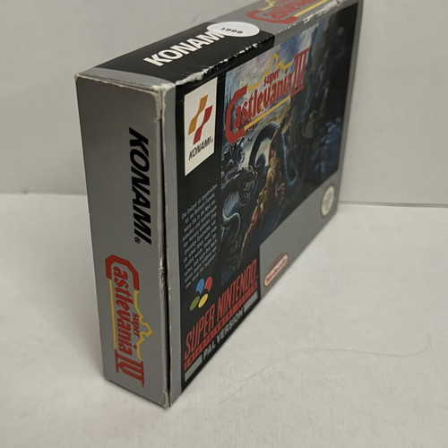 Super Castlevania IV Super Nintendo game used, PAL German edition