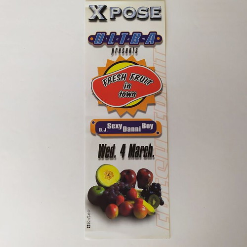 Club Xpose flyer used