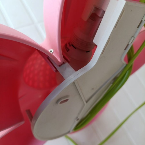 Smila Blomma children's wall light in pink flower shape