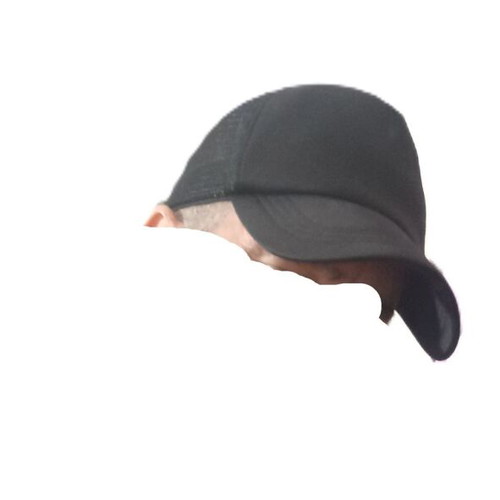 Black jockey hat like new with breathable mesh