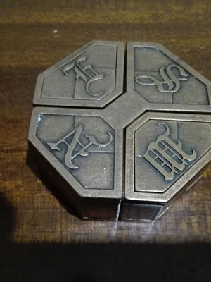 Hanayama puzzle cast news used, difficulty 6 grandmaster