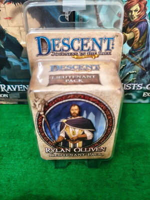 Descent Journeys in the Dark Second Edition Rylan Olliven Lieutenant Pack like new