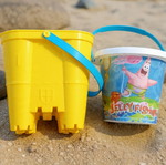 Σετ κουβαδάκια παραλίας SpongeBob SquarePants σαν καινούργιο, 2 τεμάχια