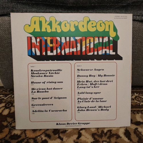 Vinyl record used with various hits