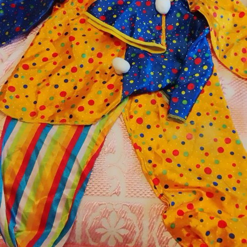 Clown costume for 6 years old used