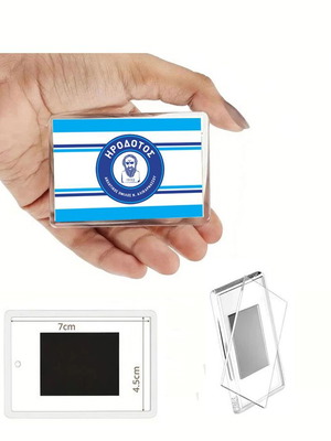 Ηρόδοτος μαγνητάκι ψυγείου με διάφανη ακρυλική κορνίζα φωτογραφιών, καινούργιο