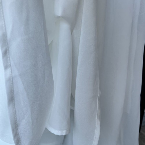 Wedding dress like new, white, size S with lining