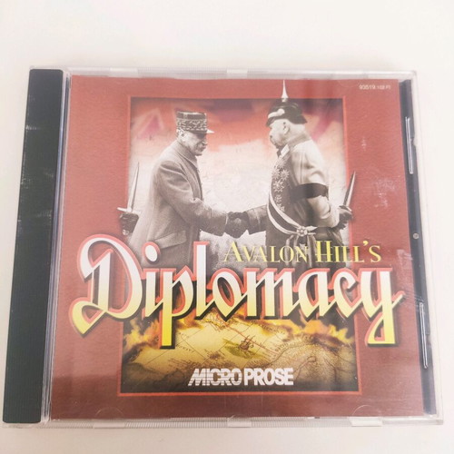 Avalon Hill's Diplomacy PC game like new, strategy