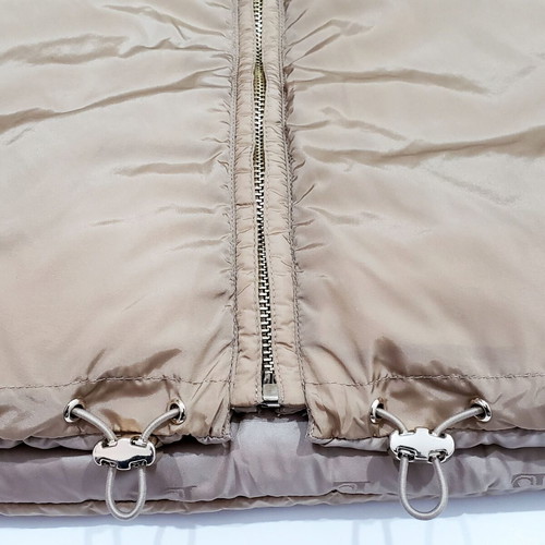 Luisa Spagnoli women's puffer jacket like new, beige, size S-M