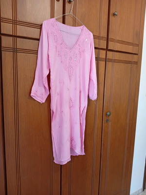 Triantafilli kaftani like new, size S, pink