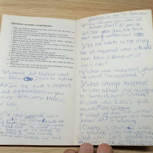 The Go-between book used for learning English