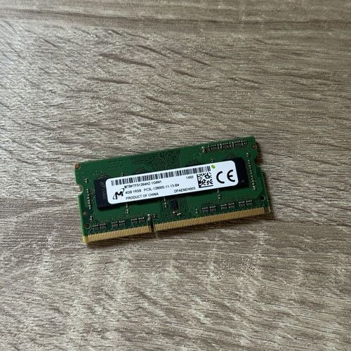 Micron 4GB DDR3L 1600MHz Laptop RAM SO-DIMM PC3L-12800 CL11 like new