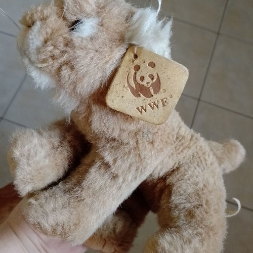 WWF Plush Lioness Like New
