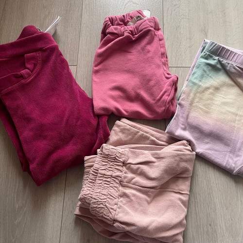 Children's leggings used, pack of 4, 8-9 years multicolored