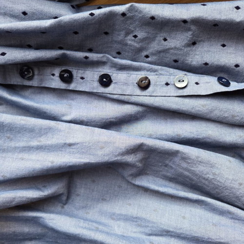 Massimo Dutti shirt cotton like new, blue, size L