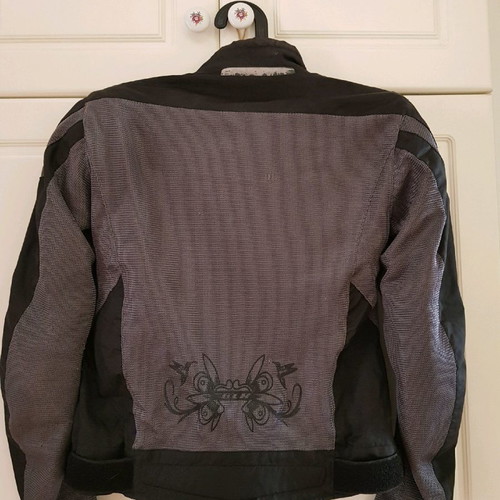 Summer women's motorcycle jacket used, small/medium