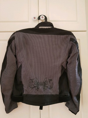 Summer women's motorcycle jacket used, small/medium