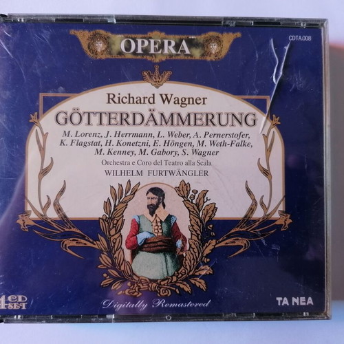 Opera Gotterdammerung Richard Wagner 4cd used, classical music