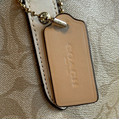 Coach tote bag beige, like new, limited edition