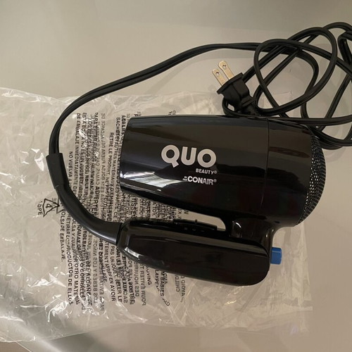 Quo Beauty by Conair Travel Hair Dryer new