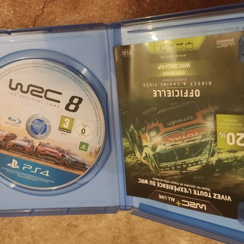 WRC 8 PlayStation 4 like new