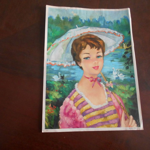 Copy of E. Zola's The Girl with the Swans used