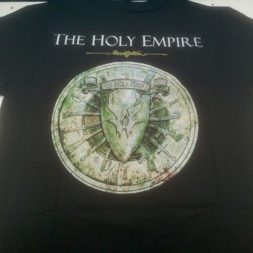 Warlord The Holy Empire t-shirt black, size L, brand new