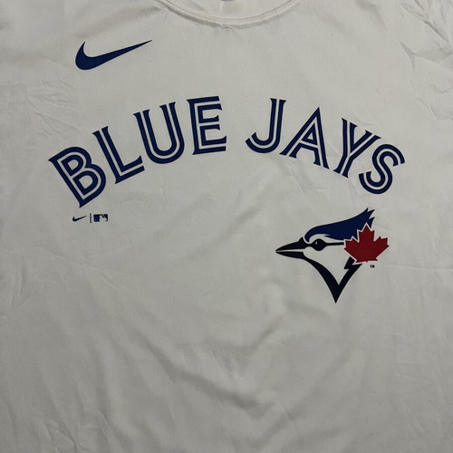 Nike Toronto Blue Jays White Graphic T-Shirt size L like new