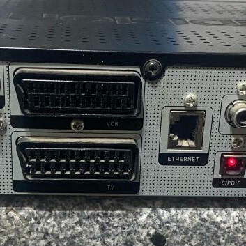 Satellite and terrestrial receiver Edition used