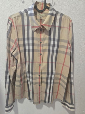 Burberry shirt like new, beige, size L