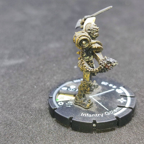 Mage Knight 2.0 Infantry Golem #008 like new