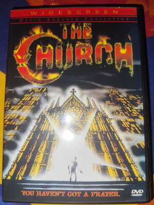The Church DVD by Dario Argento with Greek subtitles