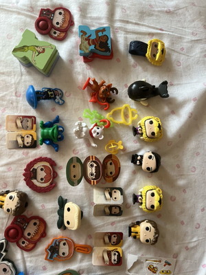 Kinder figures new from various collections