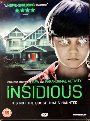 Insidious DVD μεταχειρισμένο, ταινία τρόμου με αγγλικούς υπότιτλους
