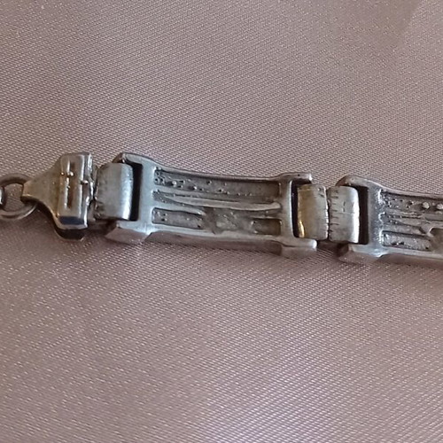 Vintage solid silver bracelet like new, size 22 cm