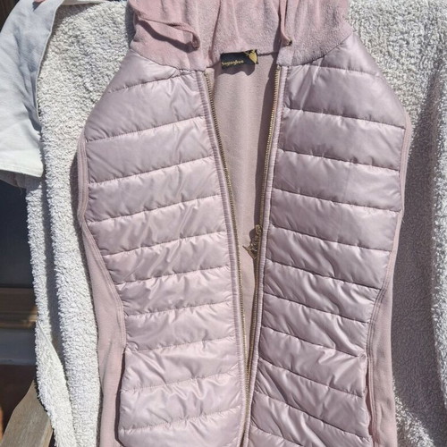 SugarFree sleeveless vest pink like new, size S